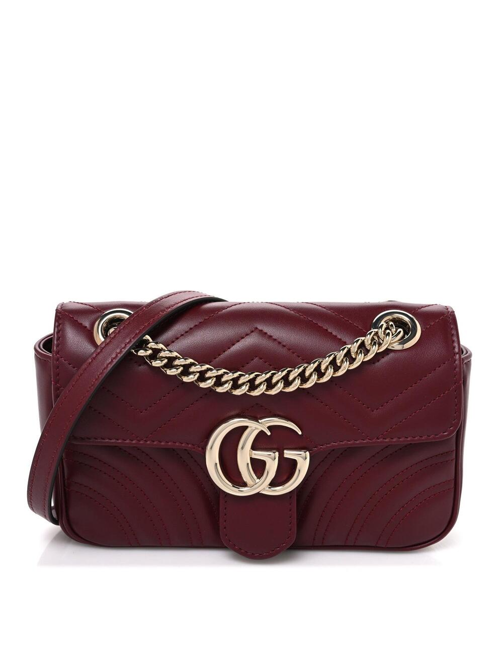Gucci Calfskin Matelasse Mini Gg #357375G14B